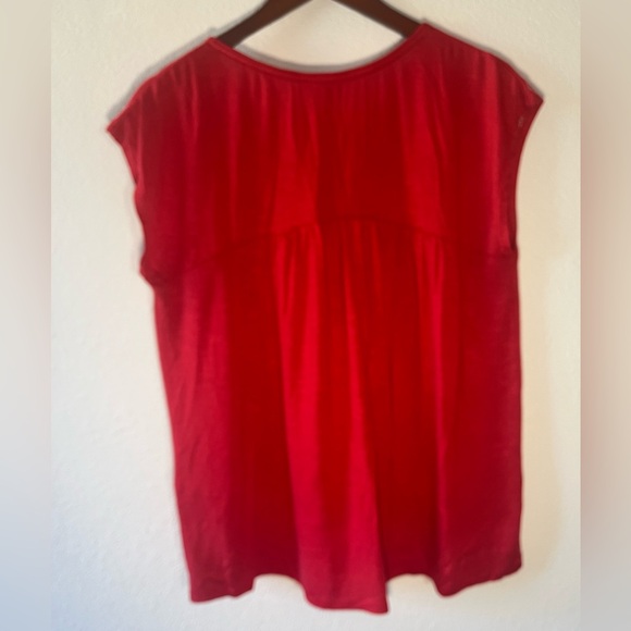 NWOT Knox Rose Floral Embroidered Blouse - Picture 5 of 6